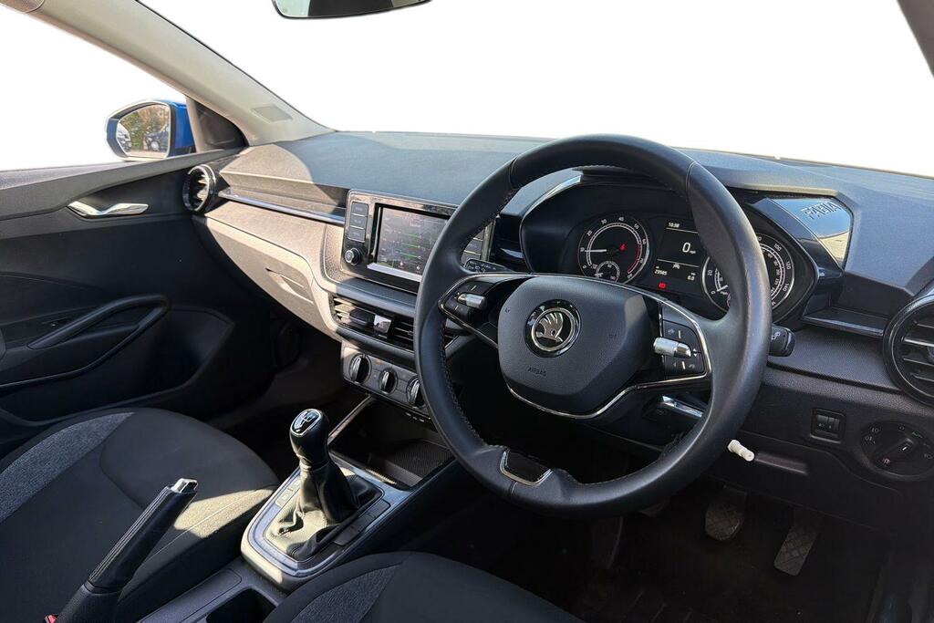 Skoda Fabia 1.0 Tsi Se Comfort WJ23RXB Blue #6