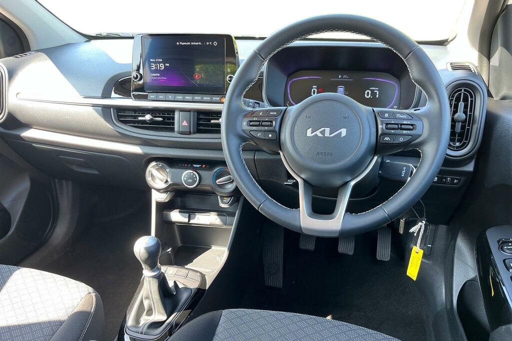 Kia Picanto 1.0 Pure Euro 6 Ss WG75PCY White #6
