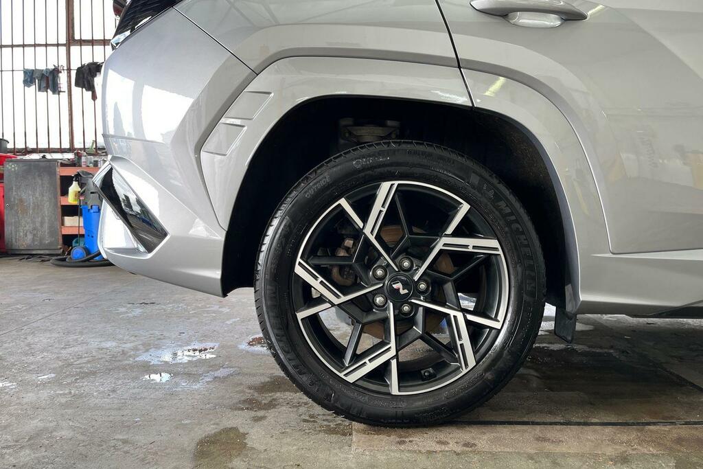 Hyundai Tucson 1.6 T-gdi N Line Euro 6 Ss WF75RXR Silver #5