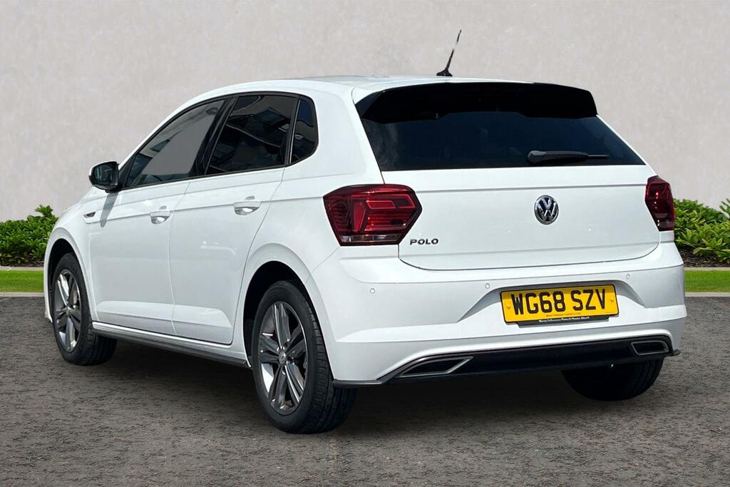 Volkswagen Polo 1.0 Tsi 115 R-line WG68SZV White #3