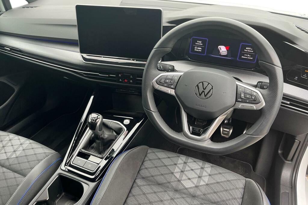 Volkswagen Golf 1.5 Tsi 150 R-line WF25KXW White #6