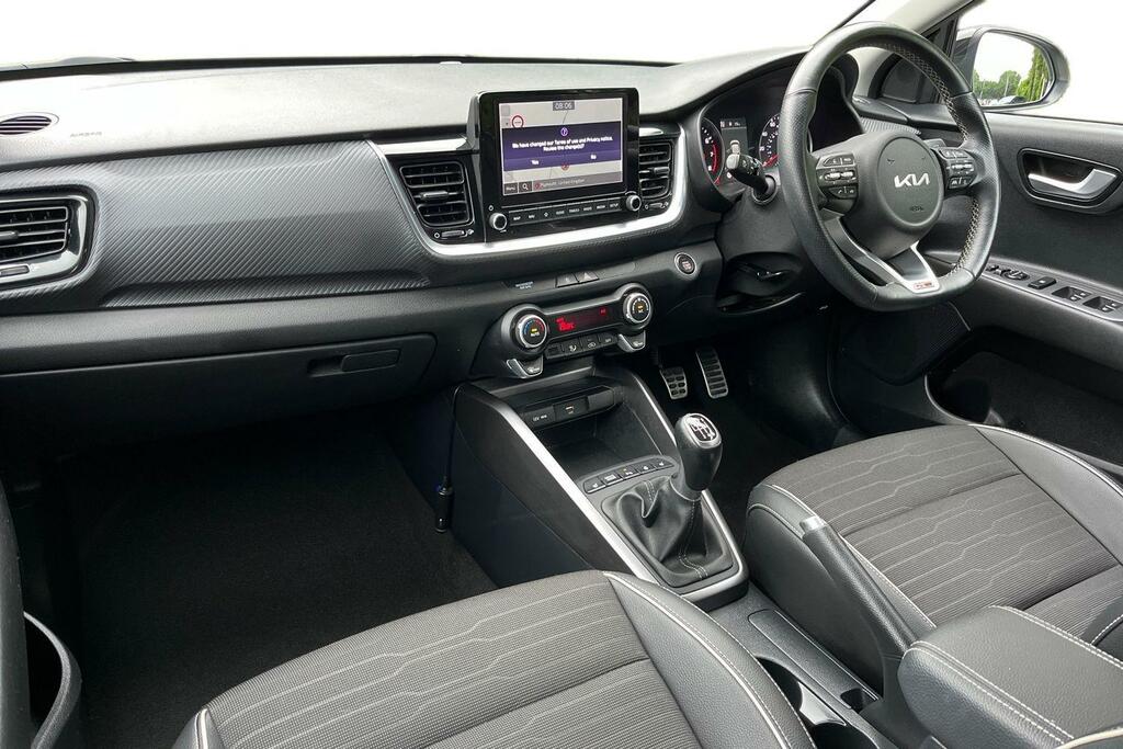 Kia Stonic 1.0 T-gdi Mhev Gt-line S Euro 6 Ss WK72UJA White #2