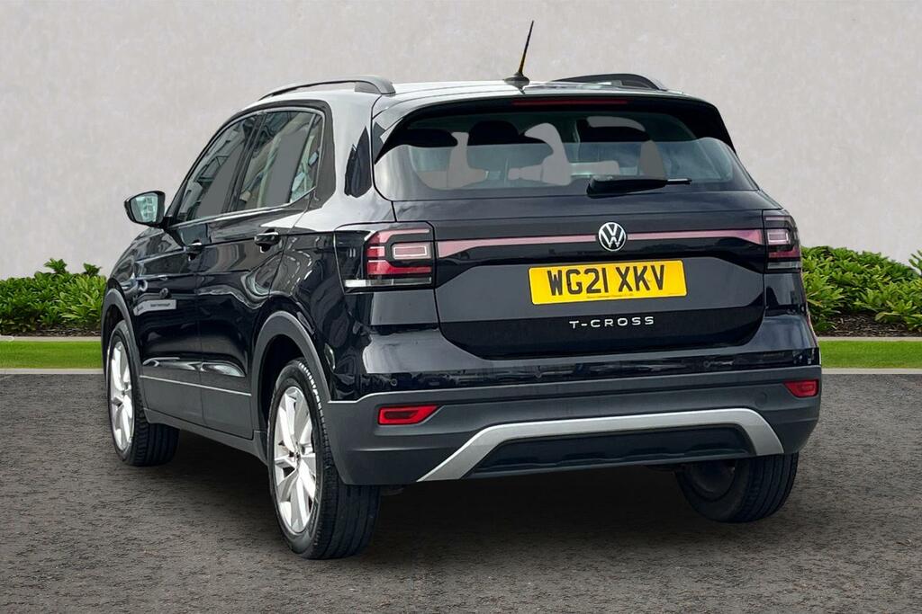 Volkswagen T-Cross 1.0 Tsi 115 Se Dsg WG21XKV Black #3
