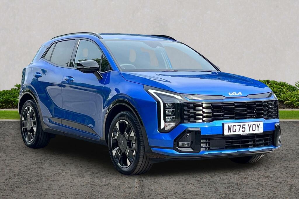 Kia Sportage 1.6 H T-gdi Gt-line Euro 6 Ss WG75YOY Blue