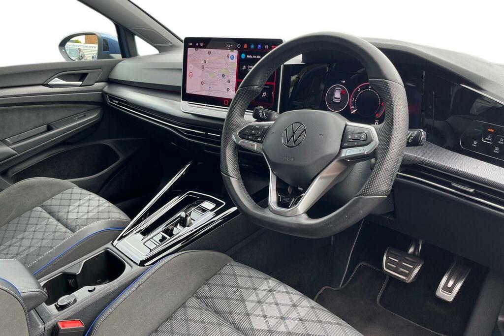 Volkswagen Golf 2.0 Tdi 150 R-line Dsg WF75YPU Blue #6