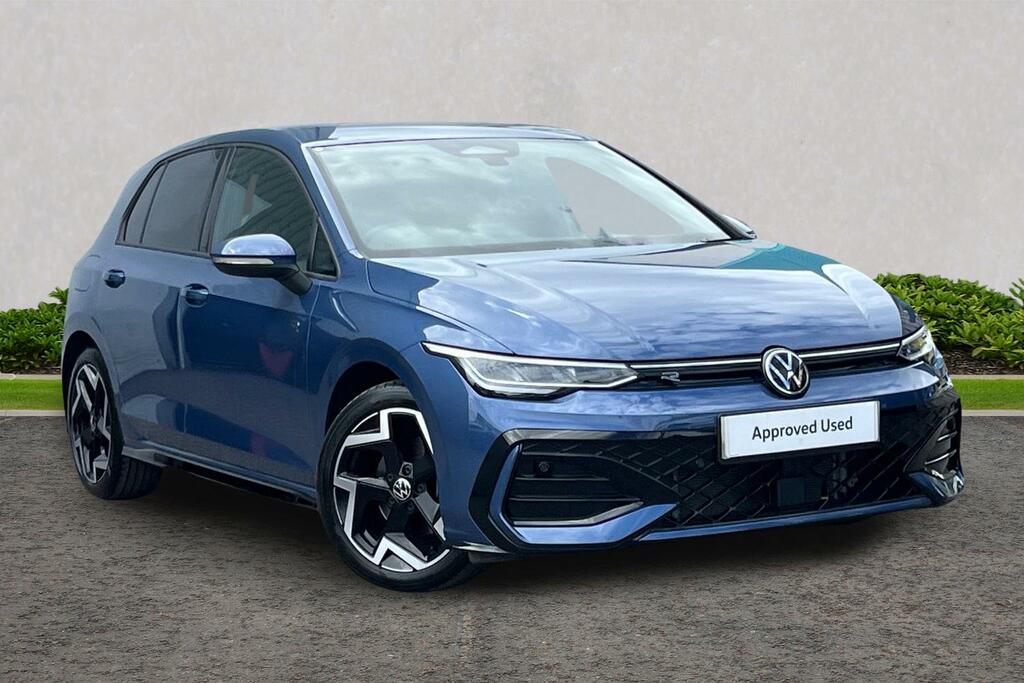 Volkswagen Golf 2.0 Tdi 150 R-line Dsg WF75YPU Blue