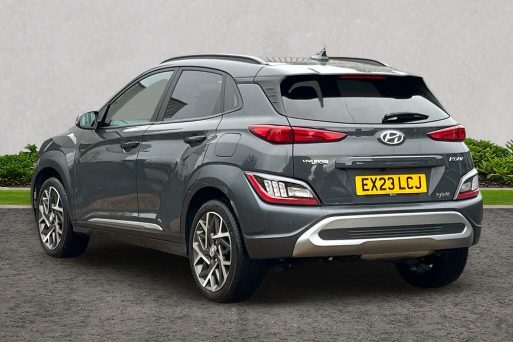 Hyundai Kona 1.6 H-gdi Premium Dct Euro 6 Ss Grey #3