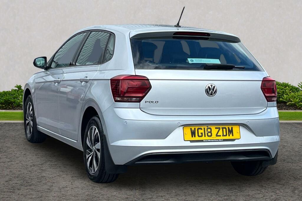 Volkswagen Polo Mk6 Hatchback 1.0 Tsi 95Ps Se WG18ZDM Silver #3