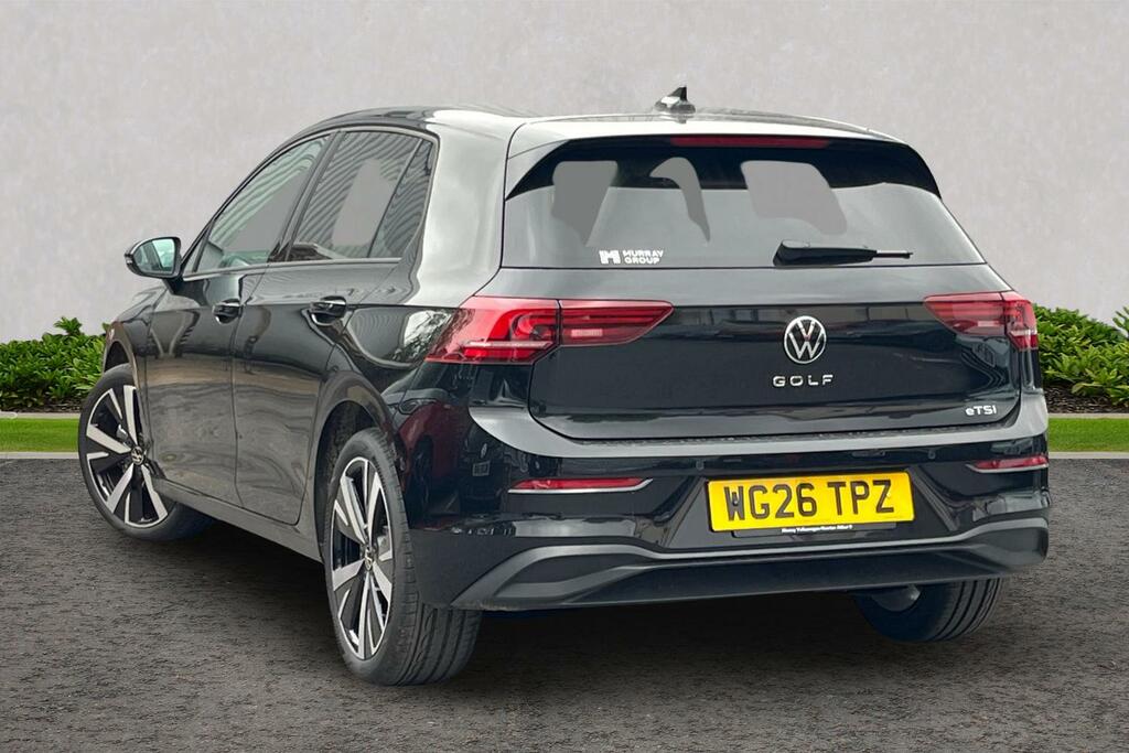Volkswagen Golf 1.5 Etsi 150 Match Dsg WG26TPZ Black #3