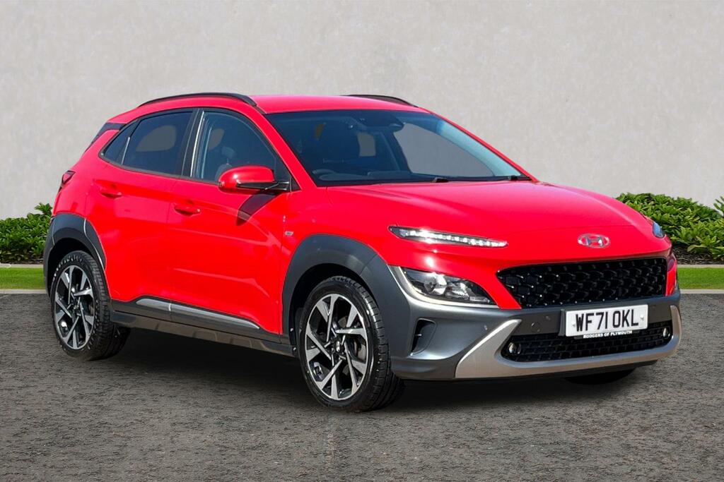 Hyundai Kona 1.0 T-gdi Mhev Premium Suv Hybrid Manua Red