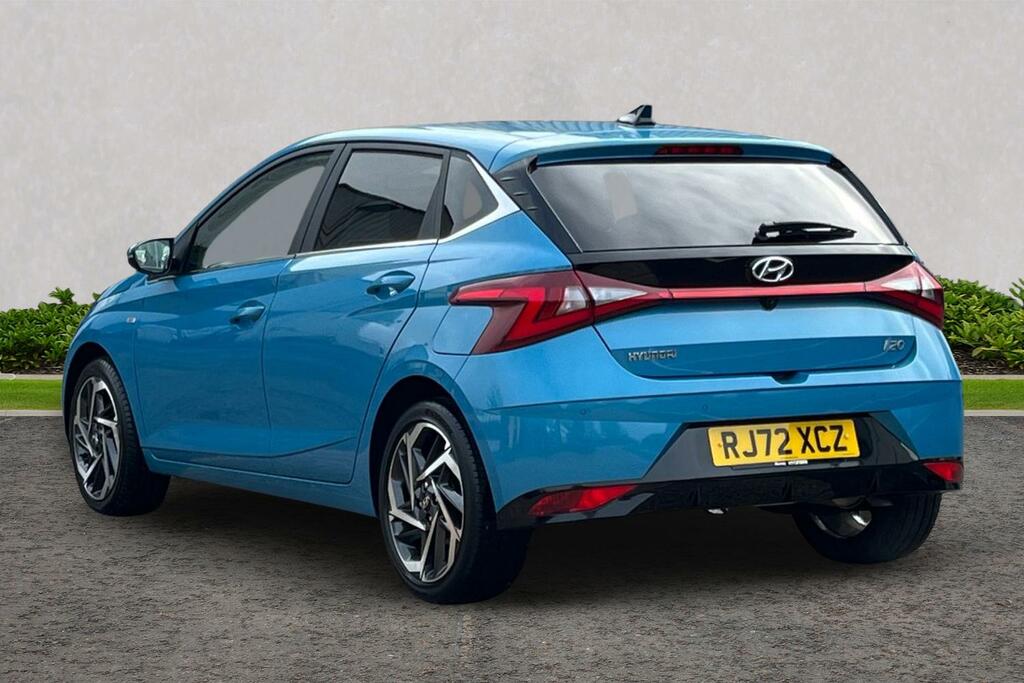 Hyundai I20 1.0 T-gdi Mhev Premium Dct Euro 6 Ss Blue #3