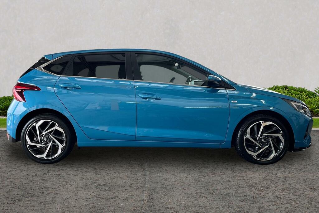 Hyundai I20 1.0 T-gdi Mhev Premium Dct Euro 6 Ss Blue #4