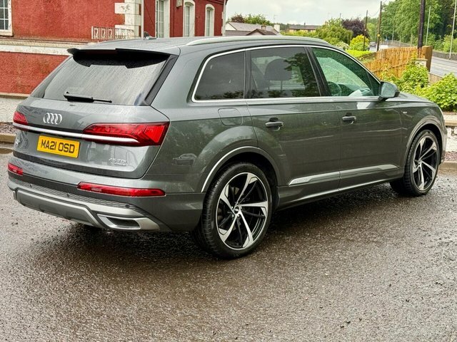 Audi Q7 2021 3.0 Tdi V6 45 S Line Suv Tiptronic MA21OSD Grey #3