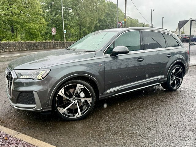 Audi Q7 2021 3.0 Tdi V6 45 S Line Suv Tiptronic MA21OSD Grey #2