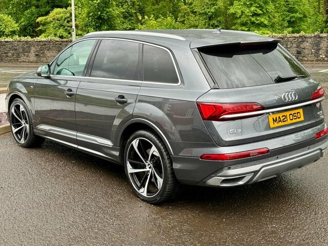 Audi Q7 2021 3.0 Tdi V6 45 S Line Suv Tiptronic MA21OSD Grey #4
