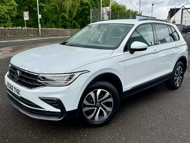 Volkswagen Tiguan 2022 2.0 Tdi Active Suv Euro 6 EO22TNZ White #2