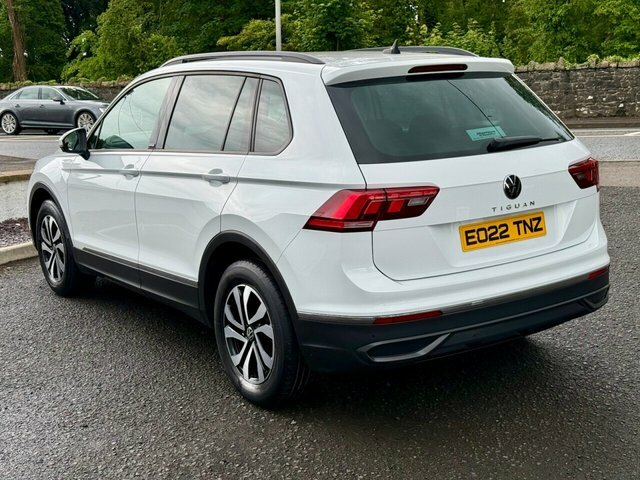 Volkswagen Tiguan 2022 2.0 Tdi Active Suv Euro 6 EO22TNZ White #4