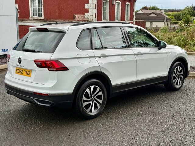 Volkswagen Tiguan 2022 2.0 Tdi Active Suv Euro 6 EO22TNZ White #3