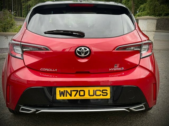 Toyota Corolla 2020 2.0 Vvt-h Gr Sport Hatchback Hybri Red #6