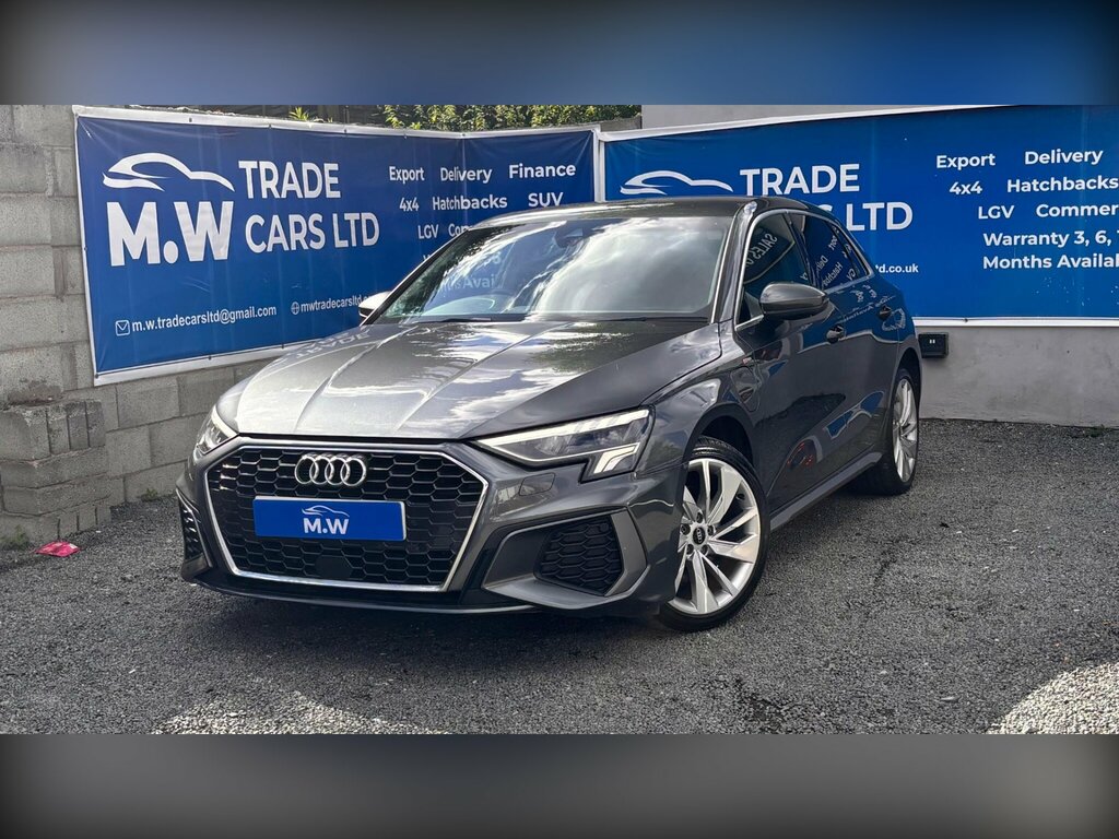 Audi A3 1.4 Tfsie 40 S Line Sportback S Tronic Euro 6 Ss Grey