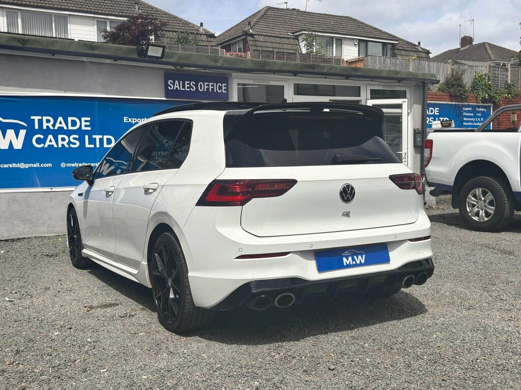 Volkswagen Golf 2.0 Tsi R Dsg 4Motion Euro 6 Ss White #4