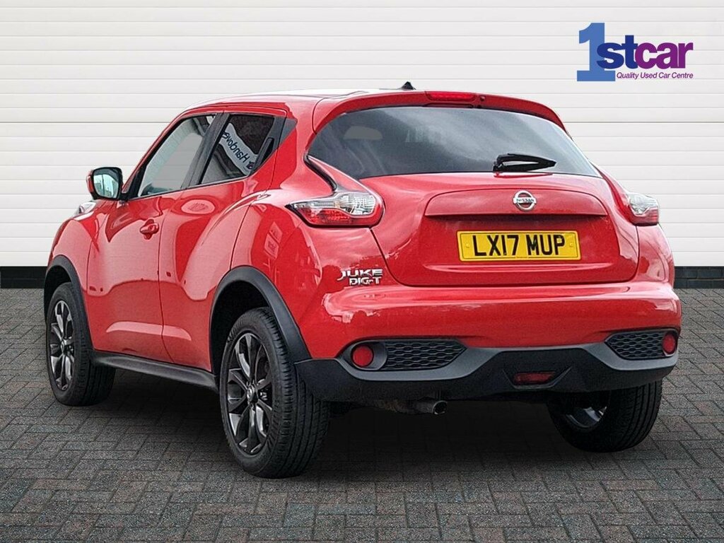 Nissan Juke 1.2 Dig-t Tekna - 2017 17 LX17MUP Red #3