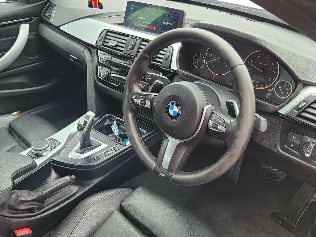 BMW 4 Series 2.0 420D M Sport - 2017 67 HK67BKF Black #6