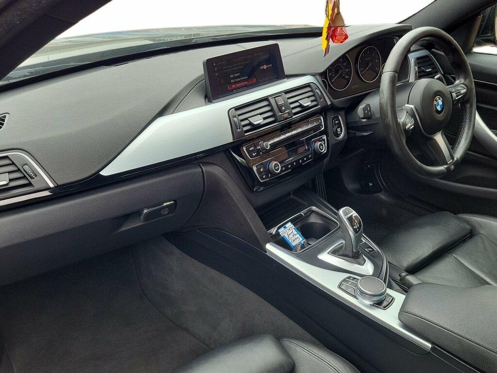 BMW 4 Series 2.0 420D M Sport - 2017 67 HK67BKF Black #2