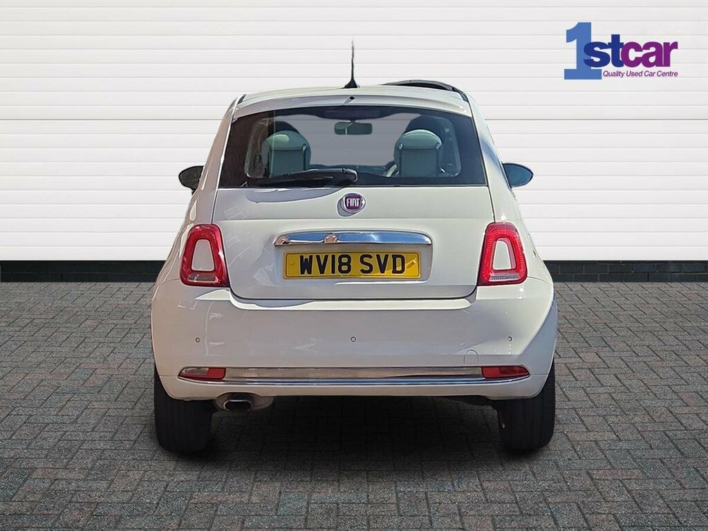 Fiat 500 Hatchback Red #12