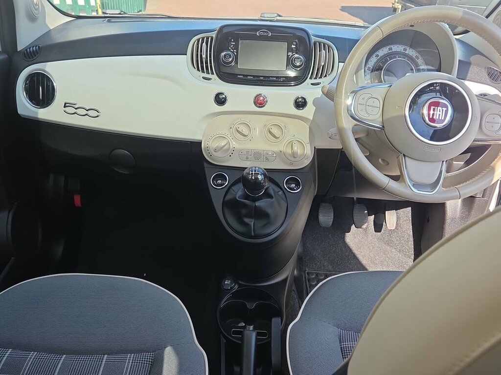 Fiat 500 Hatchback Red #8