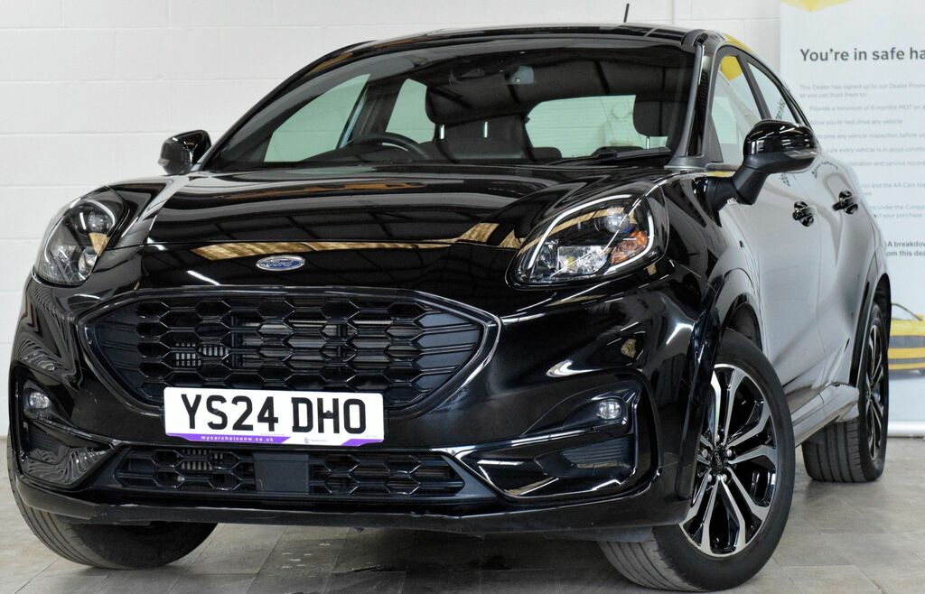 Ford Puma 1.0T Ecoboost Mhev St-line Suv Hybrid M Black