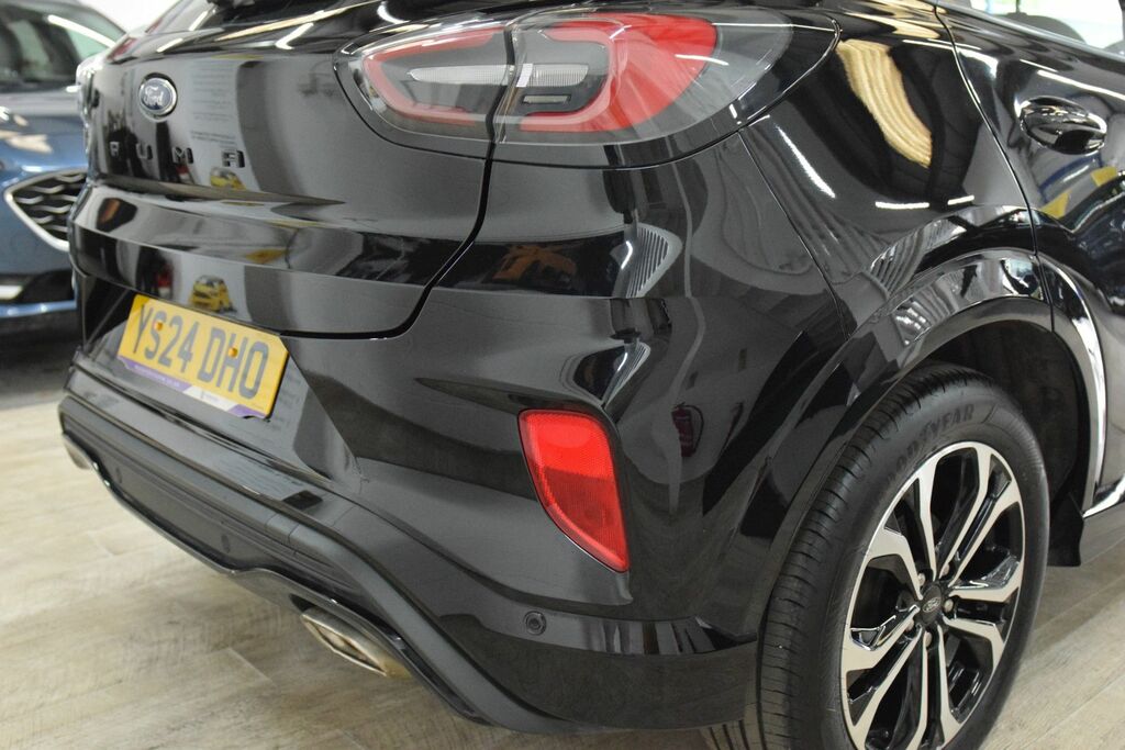 Ford Puma 1.0T Ecoboost Mhev St-line Suv Hybrid M YS24DHO Black #6