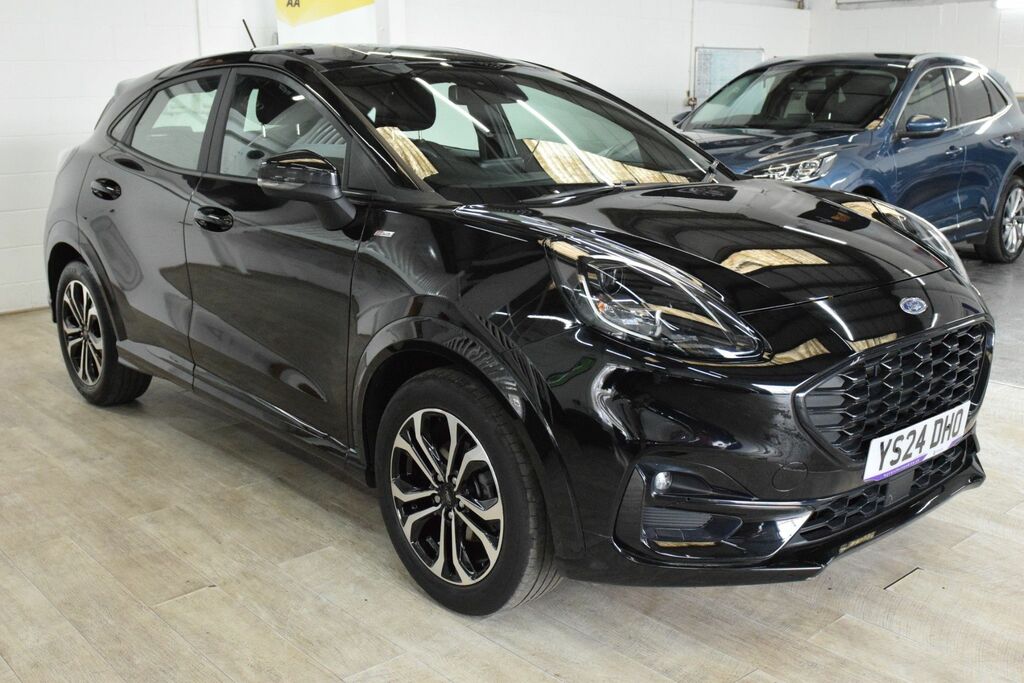 Ford Puma 1.0T Ecoboost Mhev St-line Suv Hybrid M YS24DHO Black #4