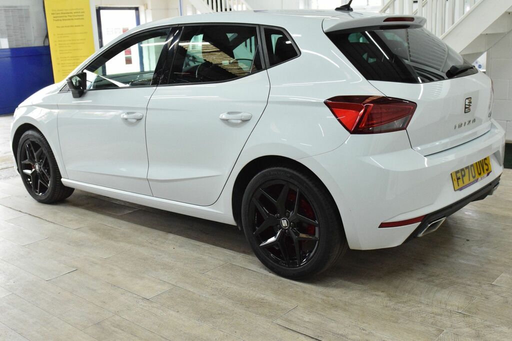Seat Ibiza 1.0 Tsi Fr Hatchback Euro 6 Ss FP70UVS Black #4