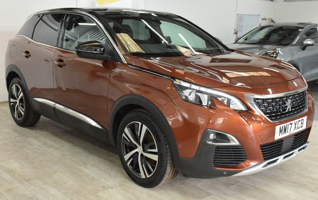 Peugeot 3008 1.2 Puretech Gt Line Suv Euro 6 MW17XCB Brown #4
