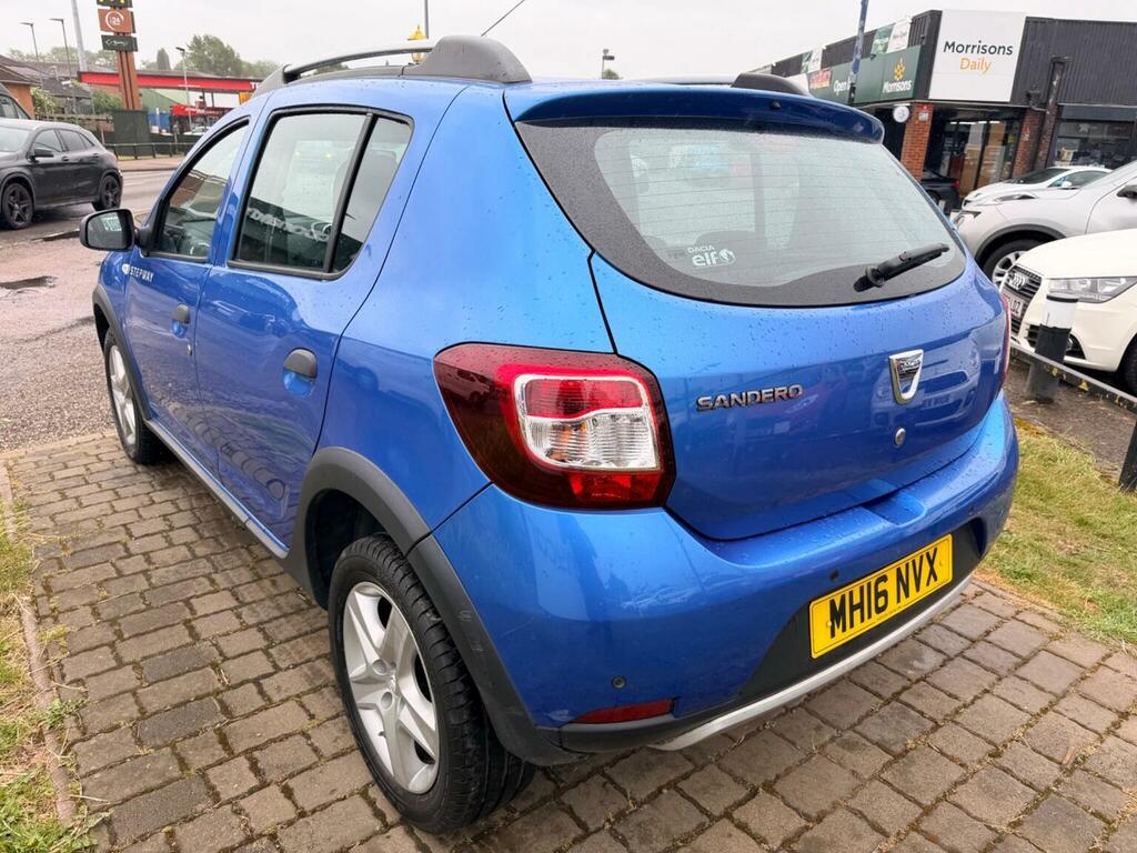 Dacia Sandero Stepway Hatchback 0.9 Tce Laureate Euro 6 Ss 2016 Blue #4