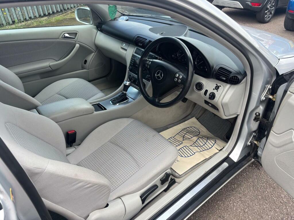 Mercedes-Benz C Class Coupe 1.8 C200 Kompressor Se 200505 Silver #3