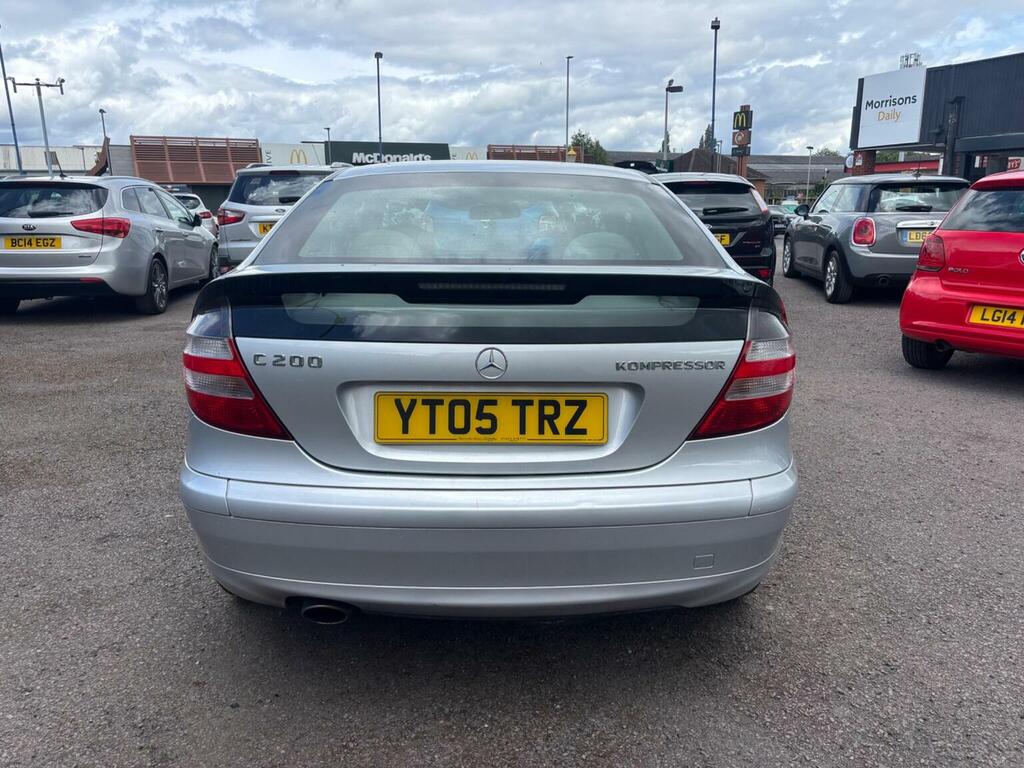 Mercedes-Benz C Class Coupe 1.8 C200 Kompressor Se 200505 Silver #5