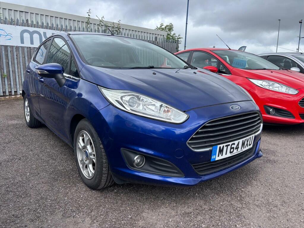 Ford Fiesta Hatchback 1.6 Tdci Econetic Titanium Euro 5 Ss Blue