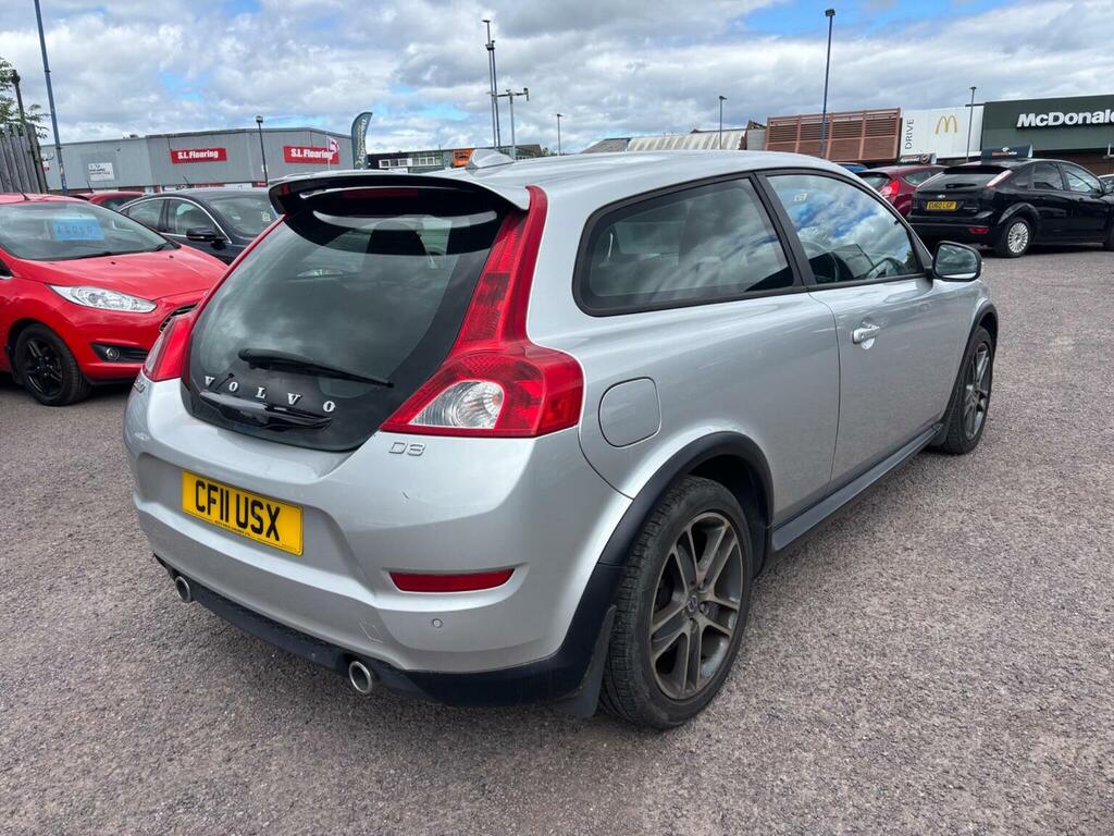 Volvo C30 2.0 D3 Se Lux Sports Coupe Geartronic Euro 5 Silver #5