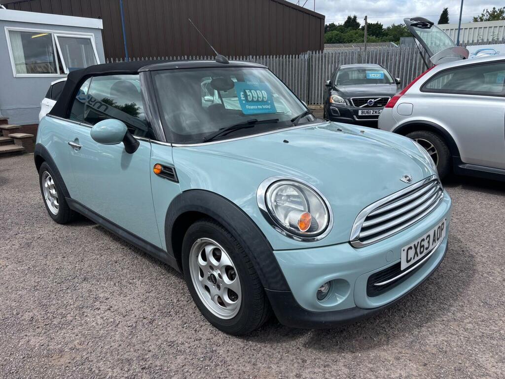Mini Convertible 1.6 Cooper Euro 6 Ss Blue