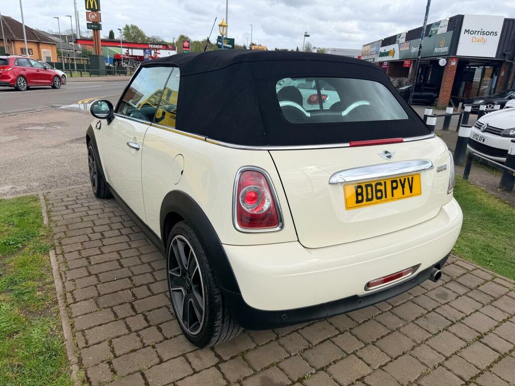 Mini Convertible 1.6 Cooper Euro 5 Ss White #6