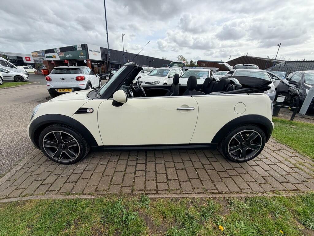 Mini Convertible One White #7