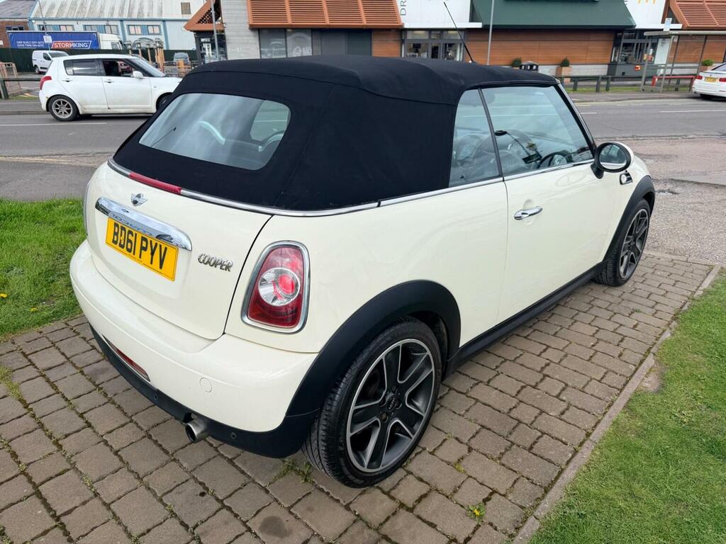 Mini Convertible One White #13