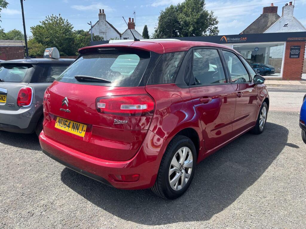 Citroen C4 Picasso Mpv 1.6 Hdi Vtr Euro 5 201464 NU64NNJ Red #5