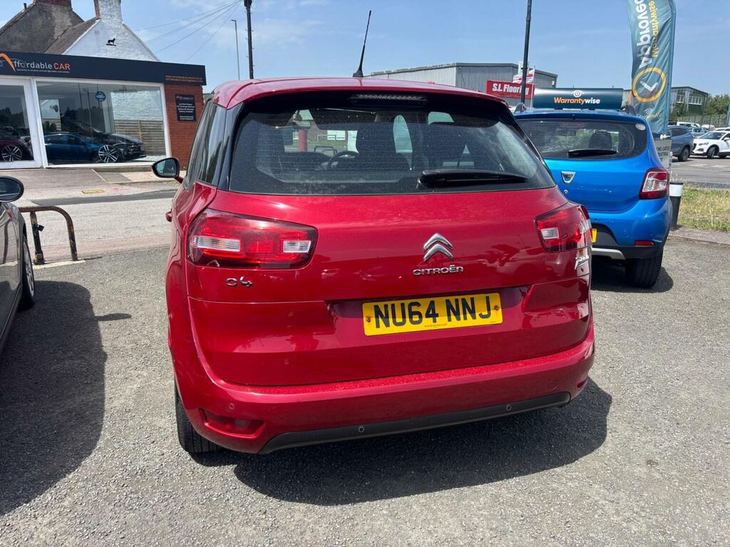 Citroen C4 Picasso Mpv 1.6 Hdi Vtr Euro 5 201464 NU64NNJ Red #2