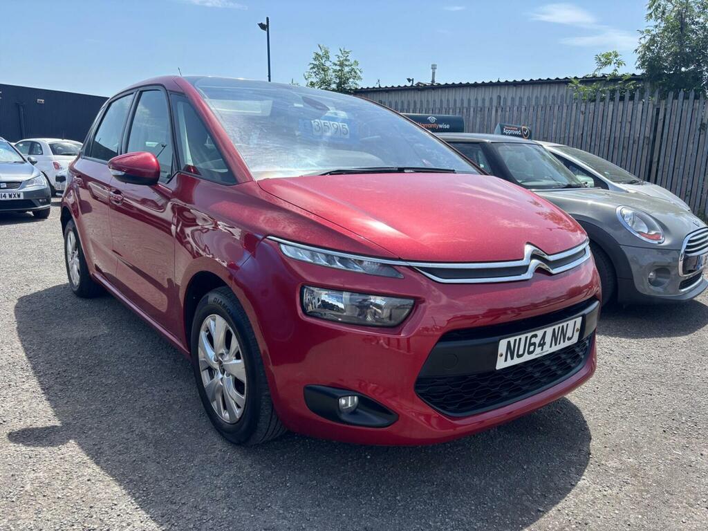 Citroen C4 Picasso Mpv 1.6 Hdi Vtr Euro 5 201464 NU64NNJ Red