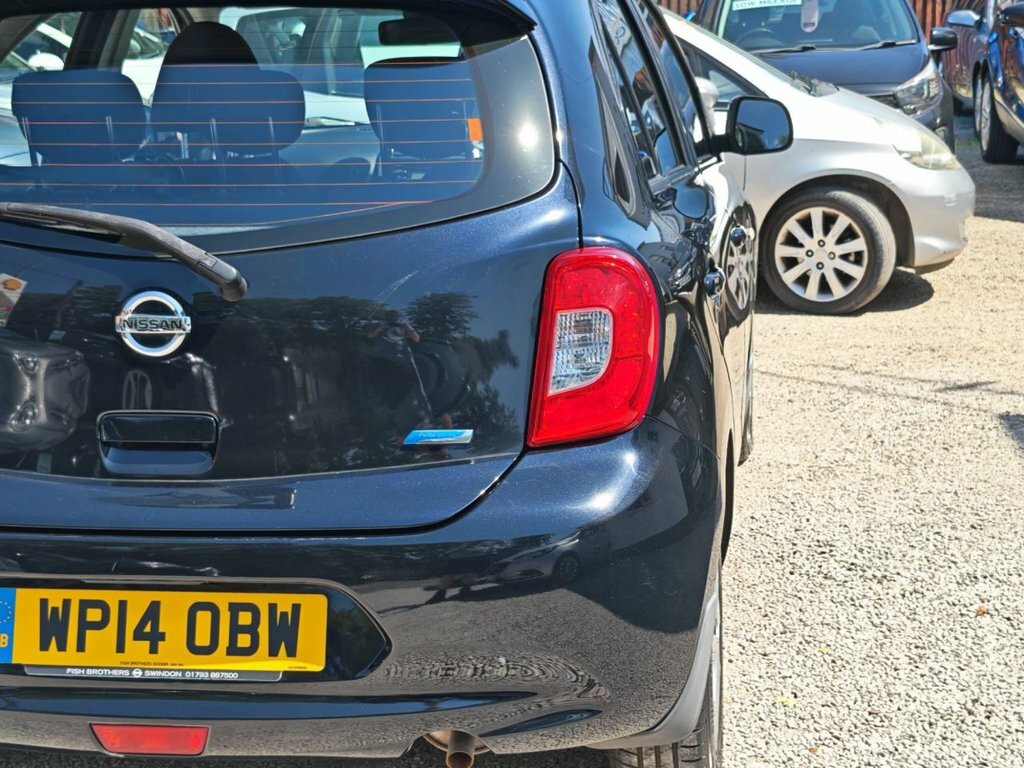 Nissan Micra 1.2 Visia Black #8