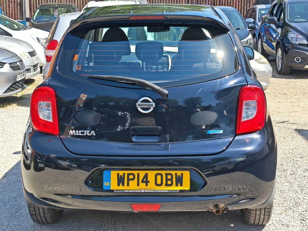Nissan Micra 1.2 Visia Black #7