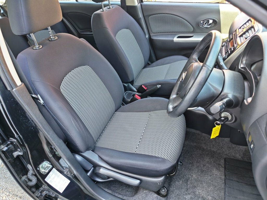 Nissan Micra 1.2 Visia Black #16